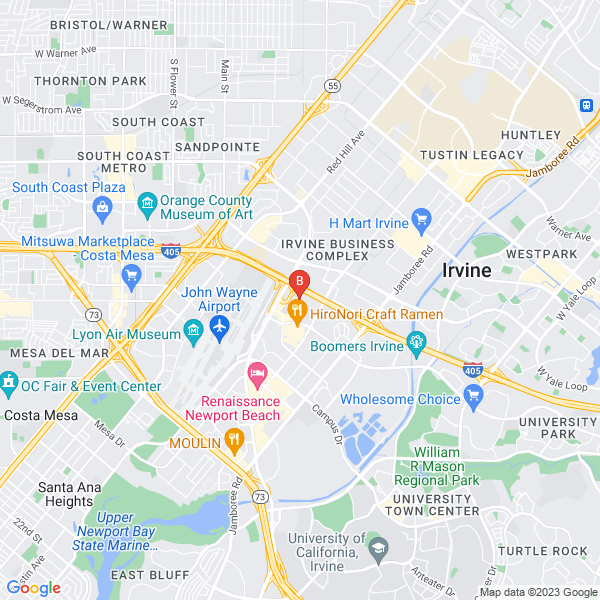 Kaveh Law Firm location map