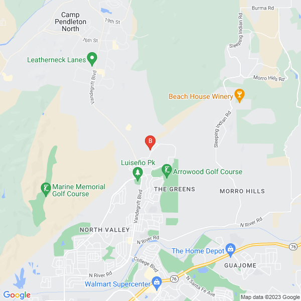 The Brick and Block Podcast location map
