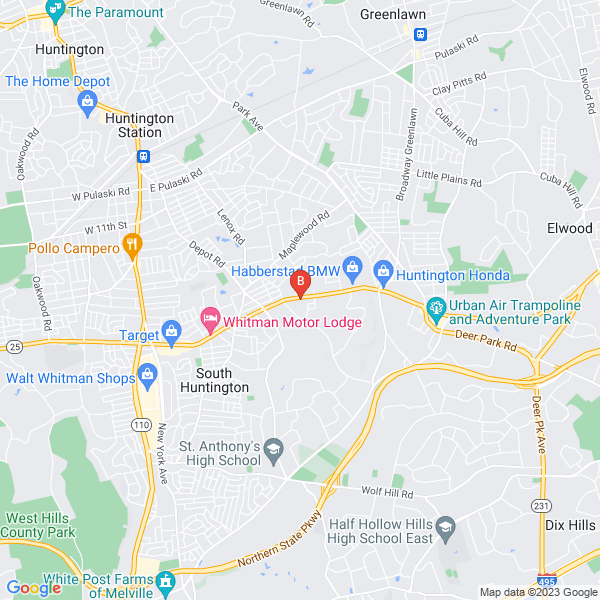Posh Kitchen and Bath location map