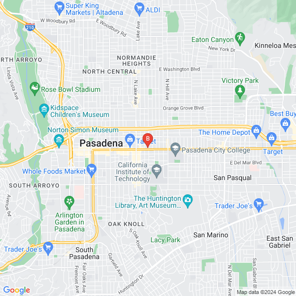All Track Exterminators location map