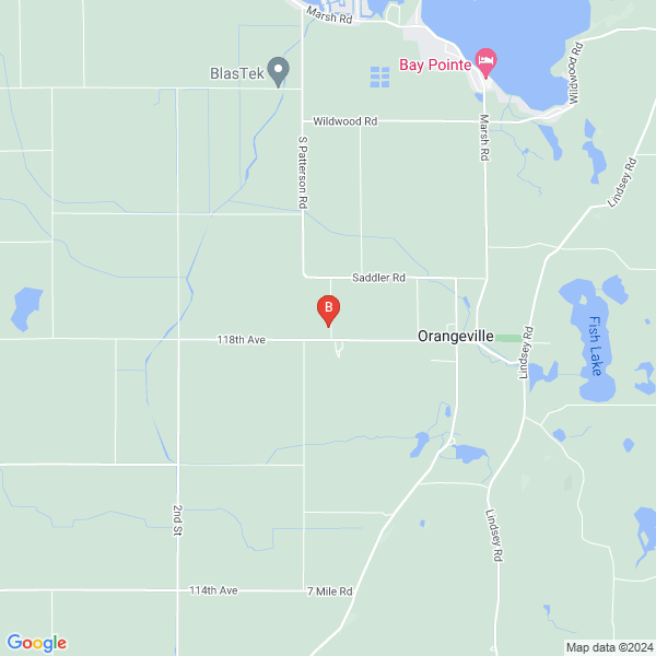 The AppShark location map