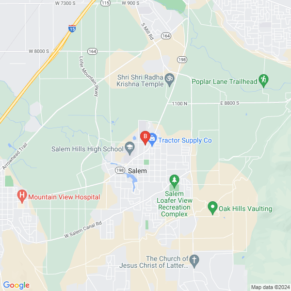Quality Granite Utah location map