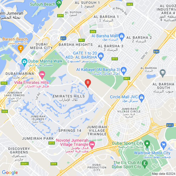THINC - The In-House Company location map