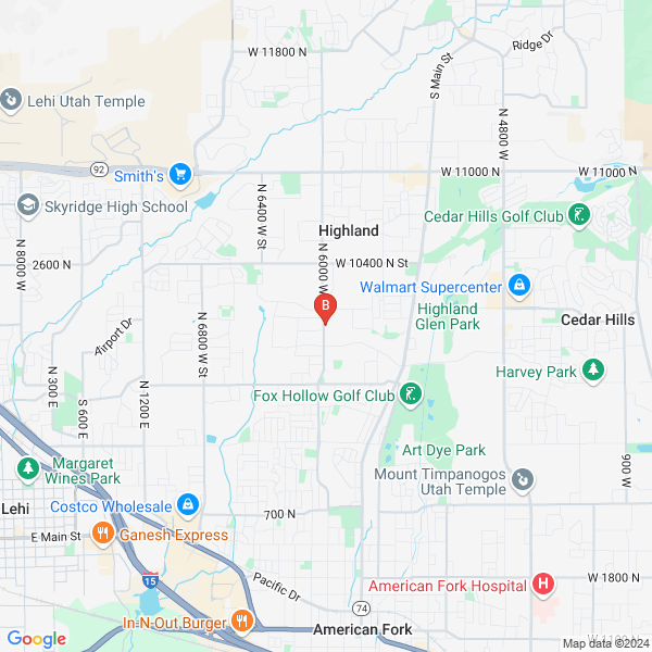Powell Garage Doors location map