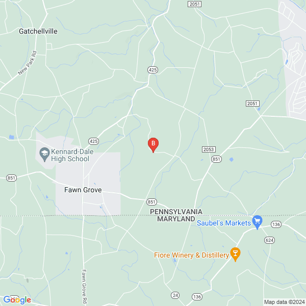 Roland Morin Art Studio location map
