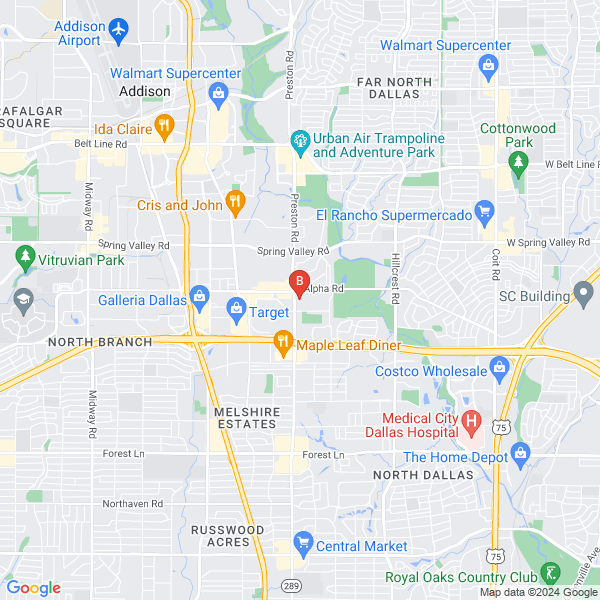 Flatbed Tow Truck In Dallas Tx location map