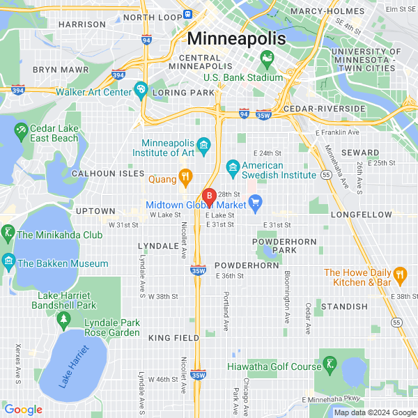 Vip Luxury Limo Llc Minneapolis location map