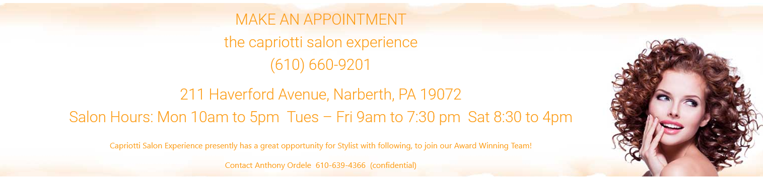 Capriotti Salon Experience business image